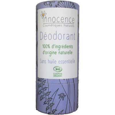 Déodorant Stick certifié BIO COSMOS - Sans huile essentielle