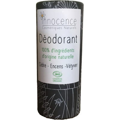 Déodorant Stick certifié BIO COSMOS - Cèdre Encens Vétyver