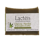 40% de lait d’ânesse frais et BIO - Chanvre/Menthe et Poudre d'Ortie