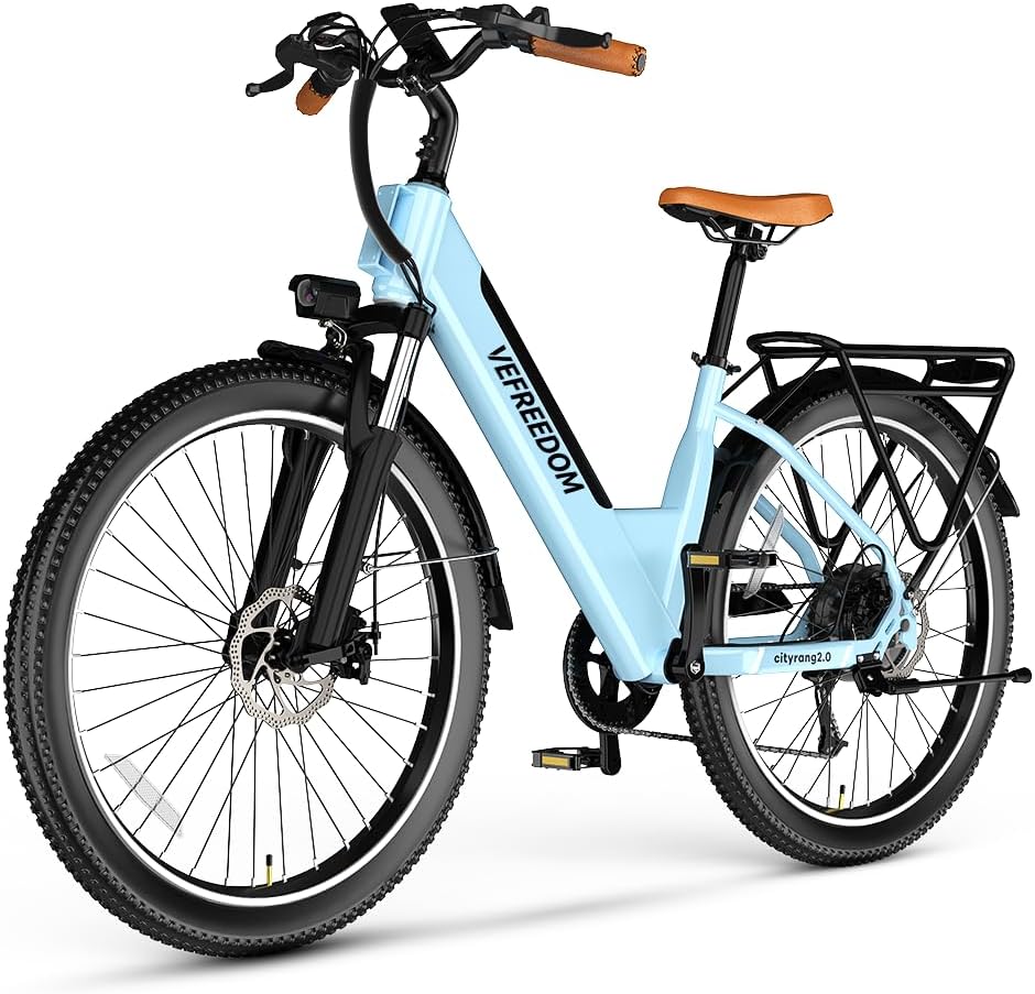 Electric Mountain Bike, Removable Battery, 7-Speed