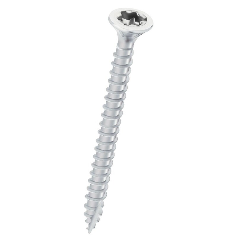 VIS ACIER ZINGUE BOIS ET AGGLO TETE FRAISE EMPREINTE TORX