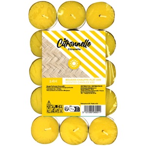 BOUGIE CHAUFFE PLAT CITRONNELL