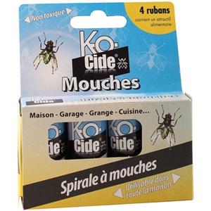 ATTRAPE MOUCHE ETUI 4 KOCIDE