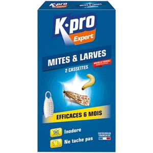 Mites / larves cassette x2 spécial placards Kpro Expert