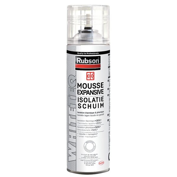 Mousse polyuréthane auto-expans. Iso. thermique/ acoustique - 750 ml