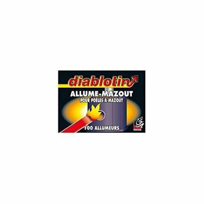 Allume Mazout Diablotin Mèches Allumeurs Poele Fioul Incolore Taille unique