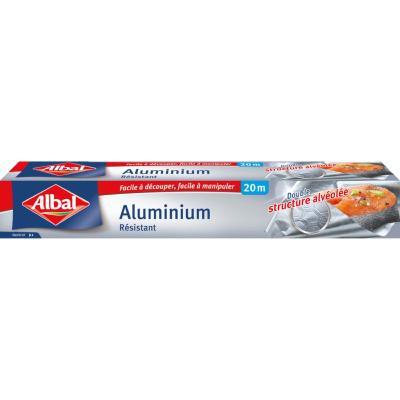 Papier aluminium ALBAL 20X0.29M