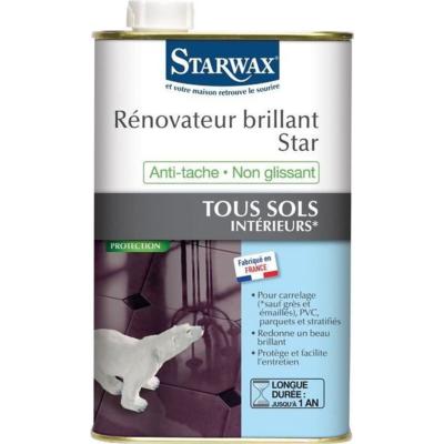 Rénovateur brillant Star tous sols intérieurs STARWAX