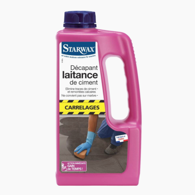 Décapant laitance de ciment carrelages STARWAX