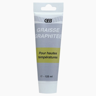 Graisse graphitée - lubrification sèche - tube de 125 ml GEB