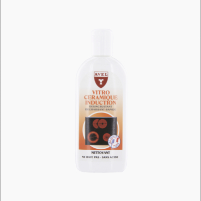 NETTOYANT SPÉCIAL VITROCÉRAMIQUE ET INDUCTION AVEL