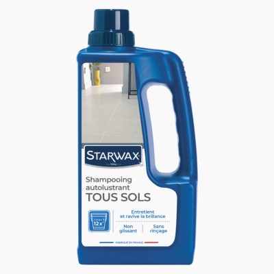 STARWAX Shampooing auto lustrant pour sols intérieurs
