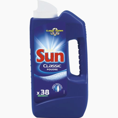SUN Poudre de lavage classic lave-vaisselle 38 lavages 1,235kg