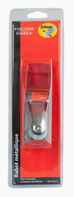 Rabot tôle fer 34 mm sous coque