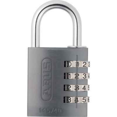 Cadenas à code de couleur Ancre - 4 molettes - Titanium