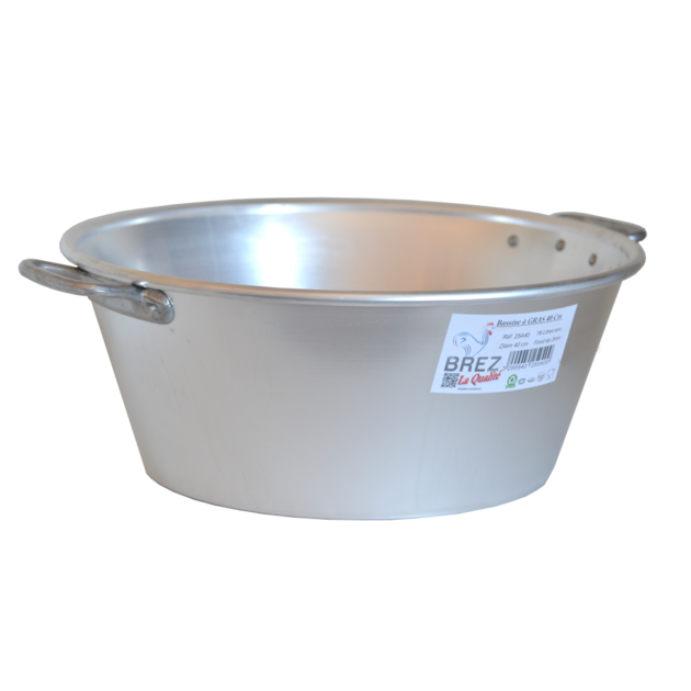 Bassine à gras professionnelle en aluminium Ø60 : la clé de plats d ...