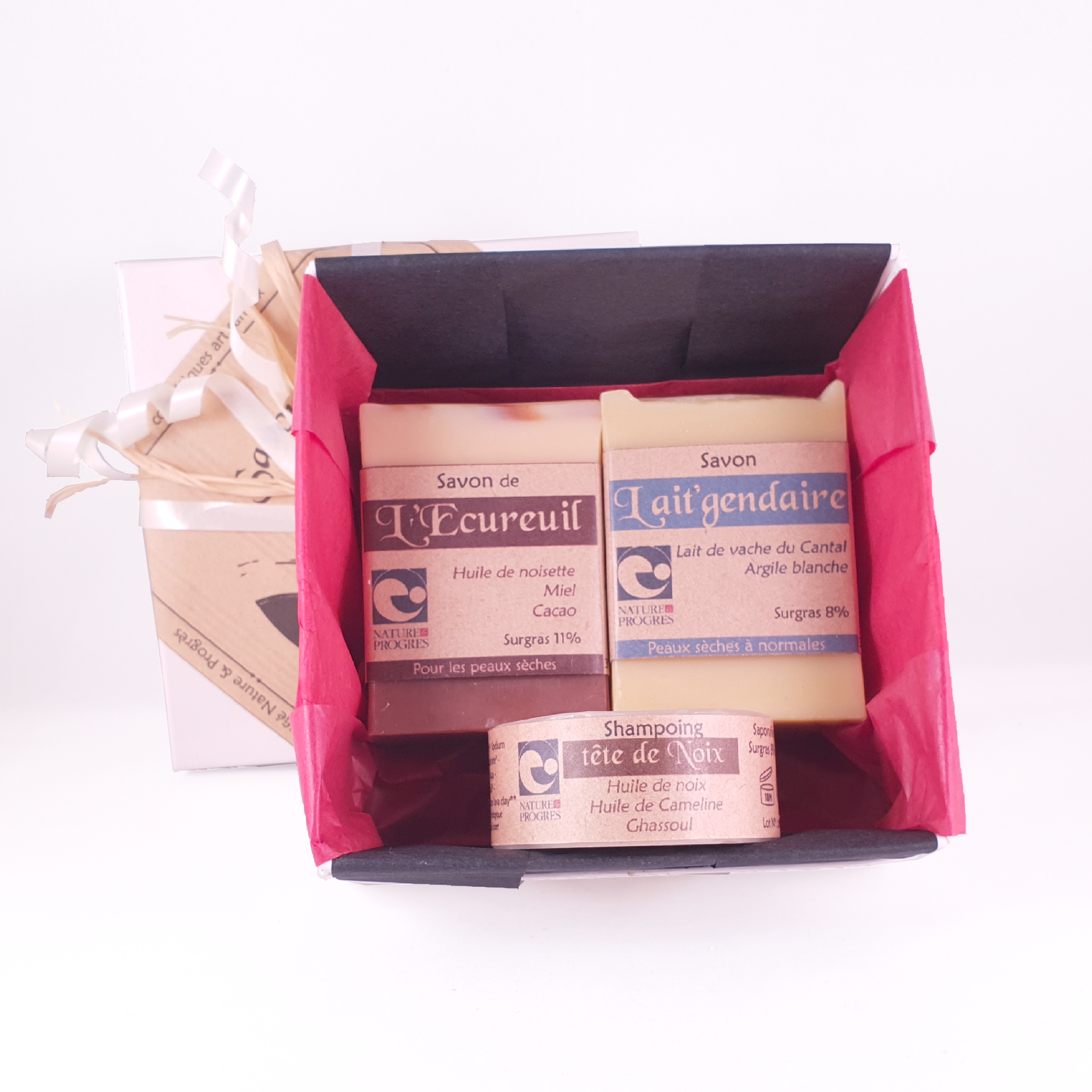 coffret blanc L &amp; E &amp; sh