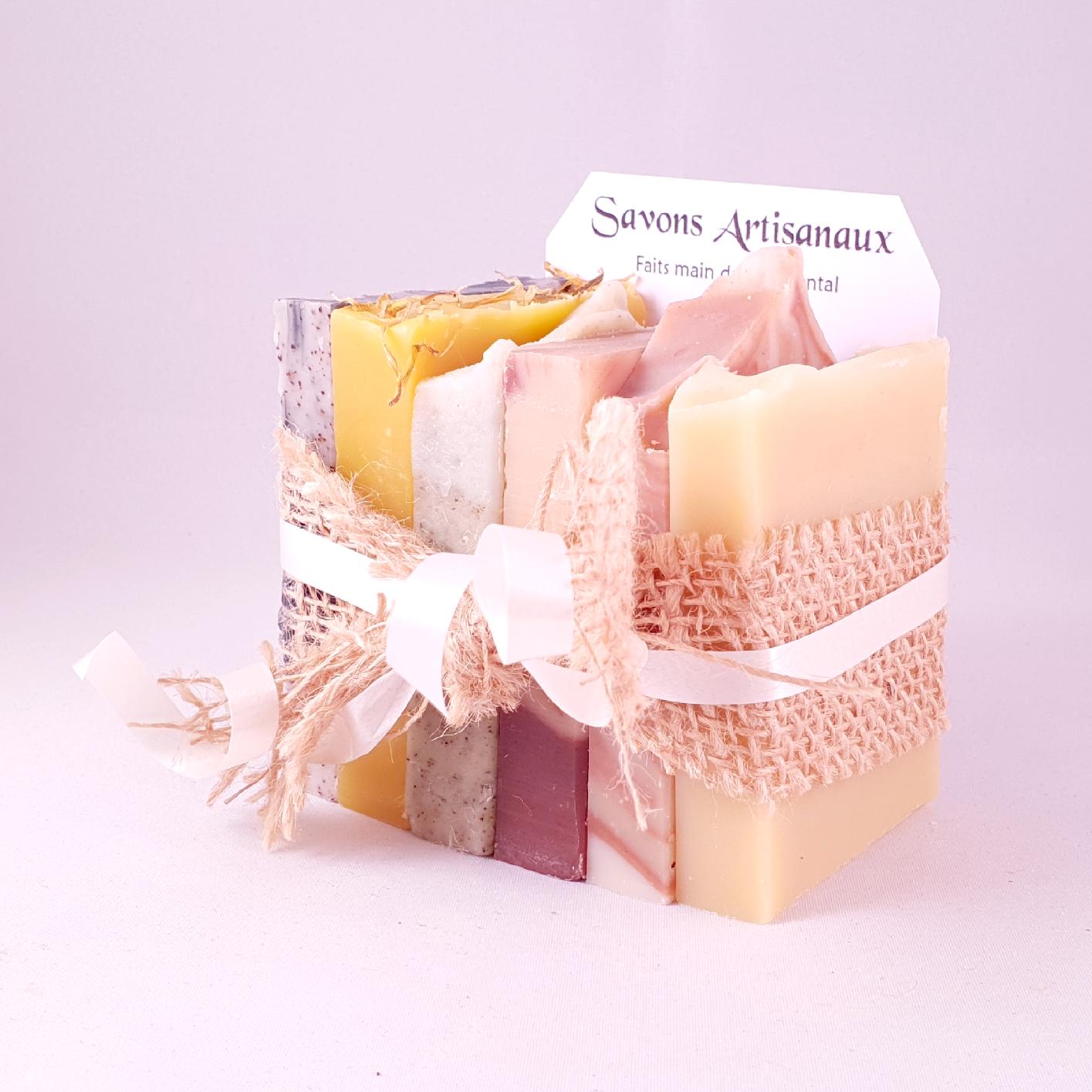 lot savons artisanaux