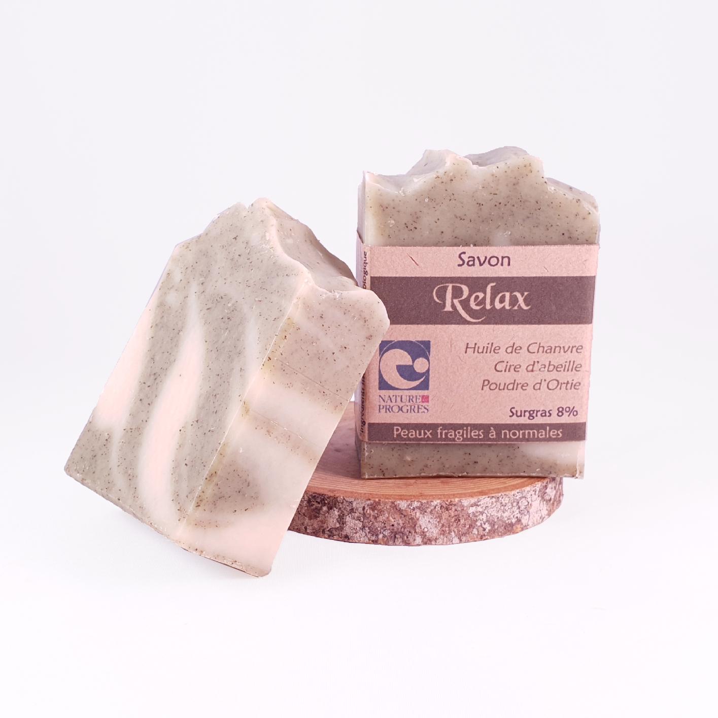 savon peau fragile ortie et chanvre