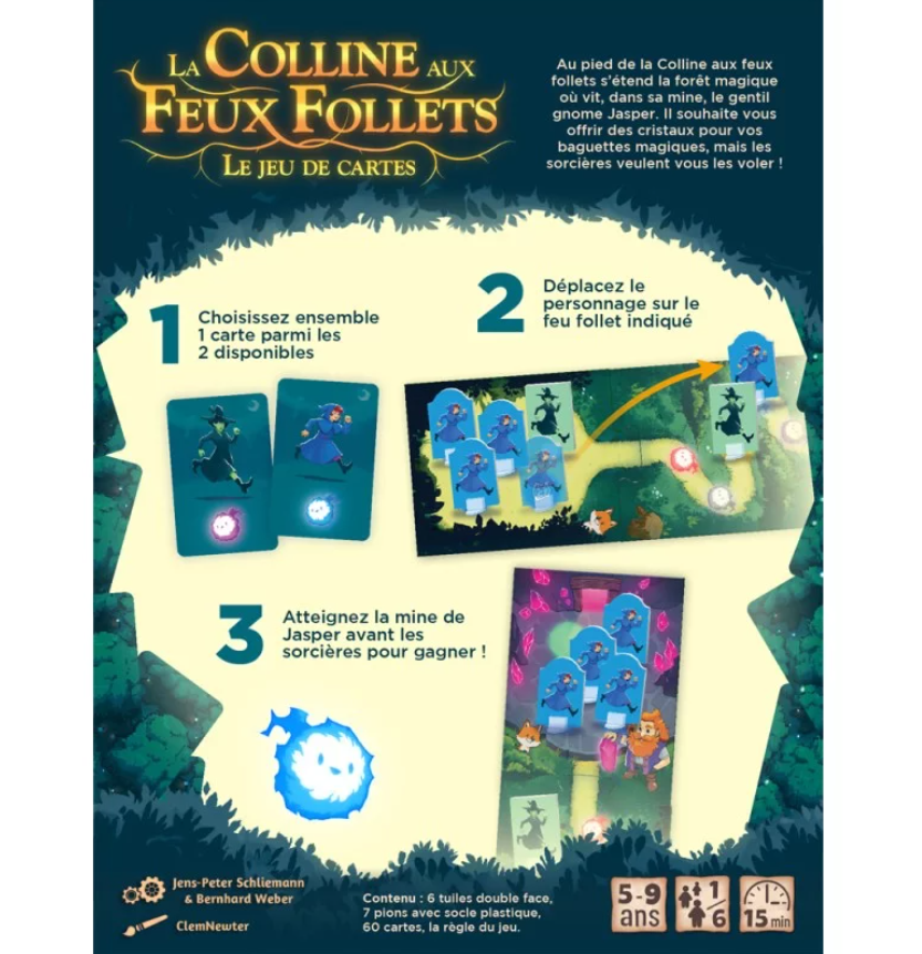 la colline carte dos