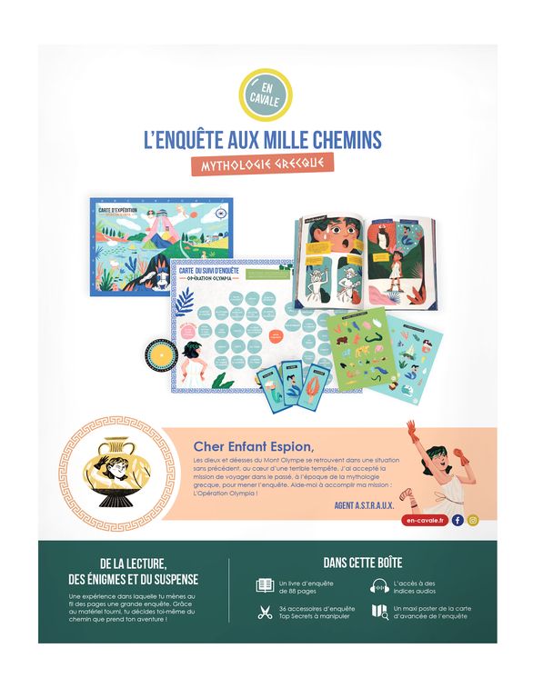 enquete aux mille chemins mythologie grecque 2