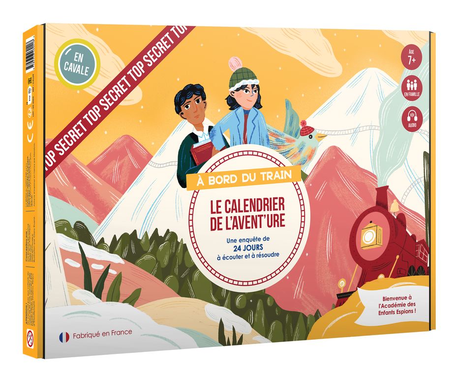 le calendrier de l'aventure à bord du train 1