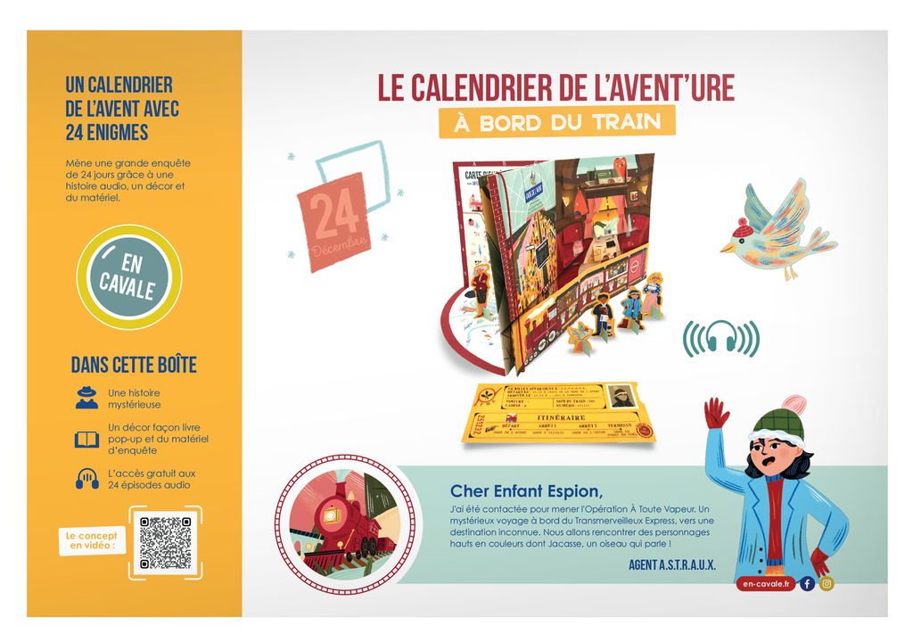 le calendrier de laventure à bord du train 2