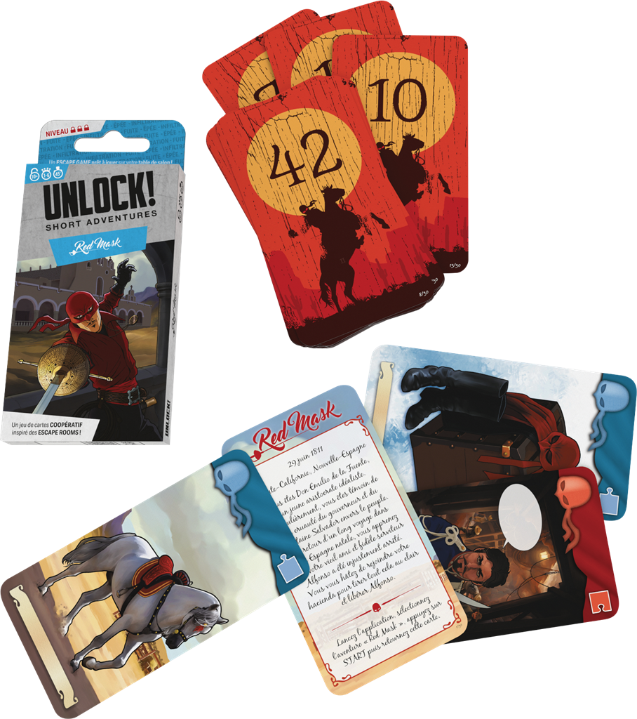 unlock red mask cartes