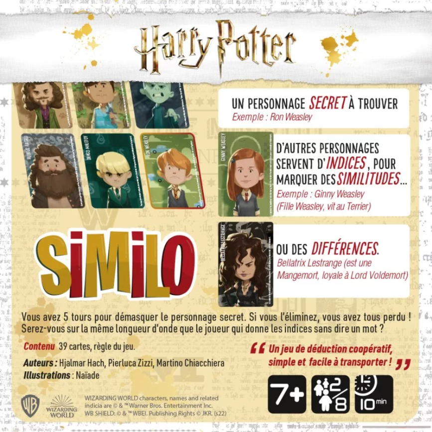 similo harry potter dos