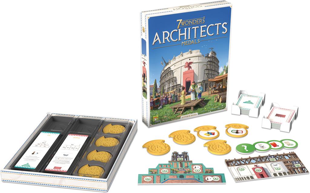 7 wonders architect medal matériel