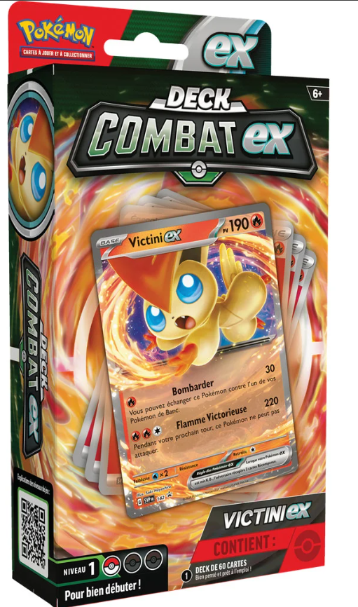 pokemon deck de combat victini ex