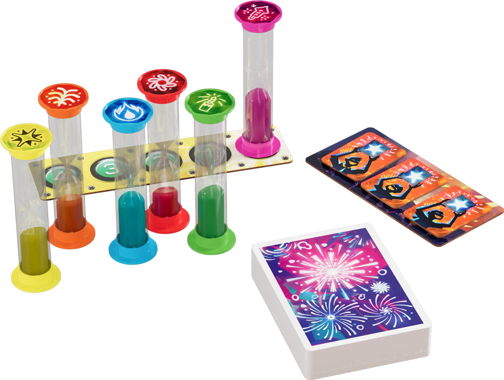 fireworks matériel