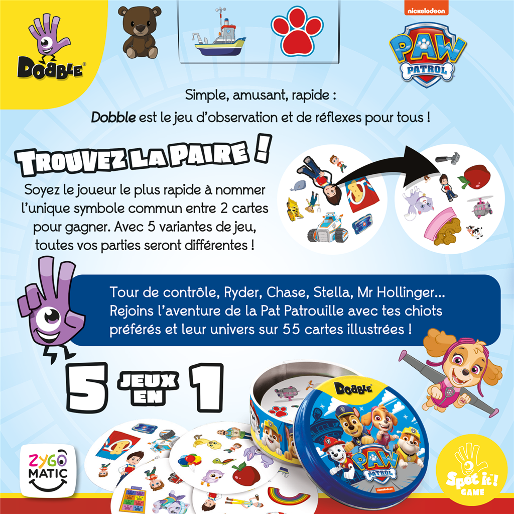 Dobble Pat Patrouille 2