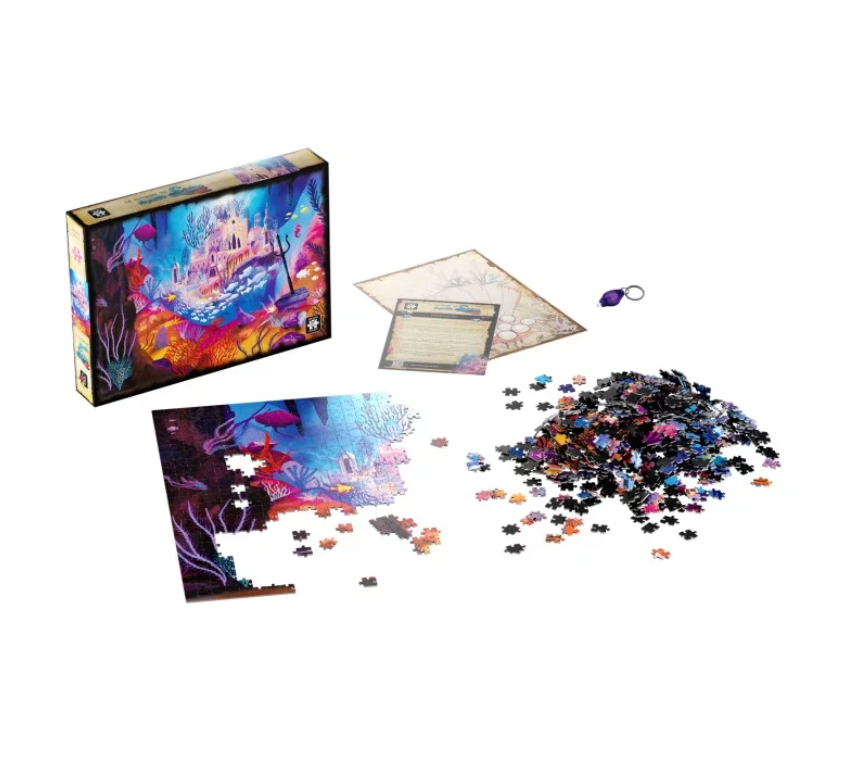 arcana puzzle le royaume de la petite sirène matériel