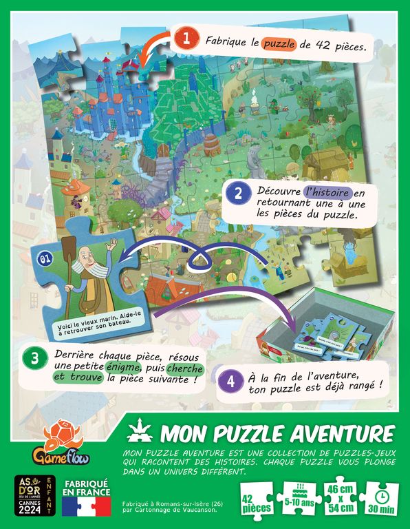 mon puzzle aventure dragon dos
