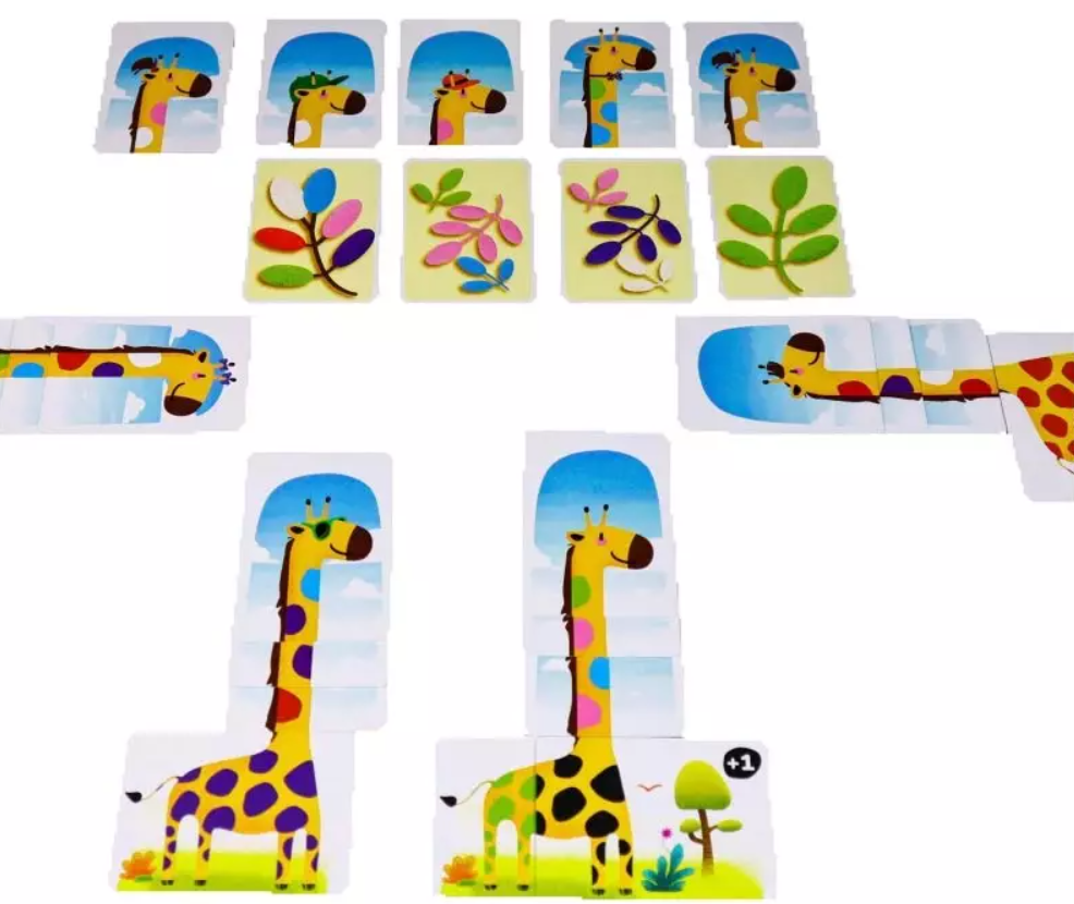 coucou la girafe carte
