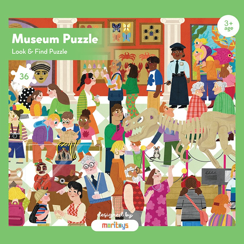 Puzzle Chercher et Trouver - Le Musée