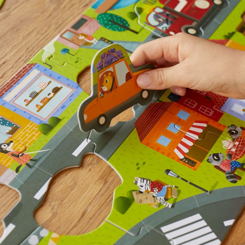 aventures à vehicule mon premier puzzle narratif 2