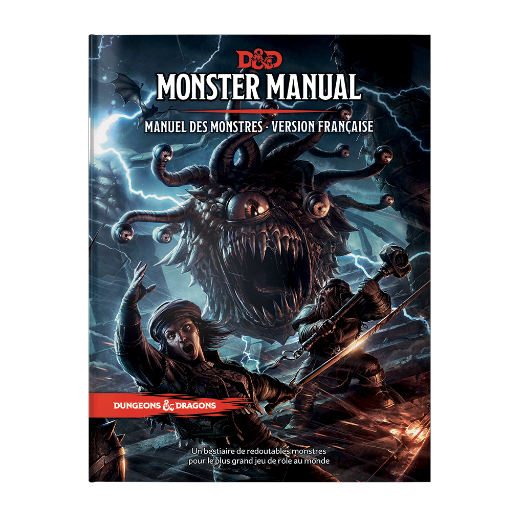 d&amp;d5 manuel des monstres vf