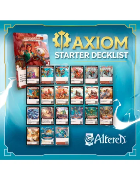 matériel deck axiom
