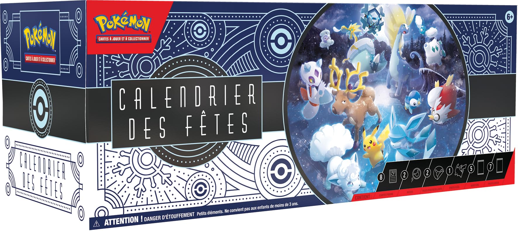 calendrier de fêtes pokémon