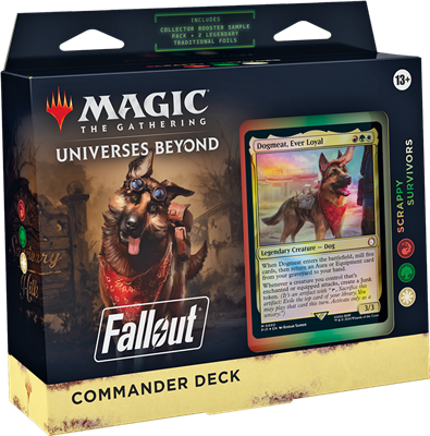 Deck Commander Fallout Survivant Bagarreurs