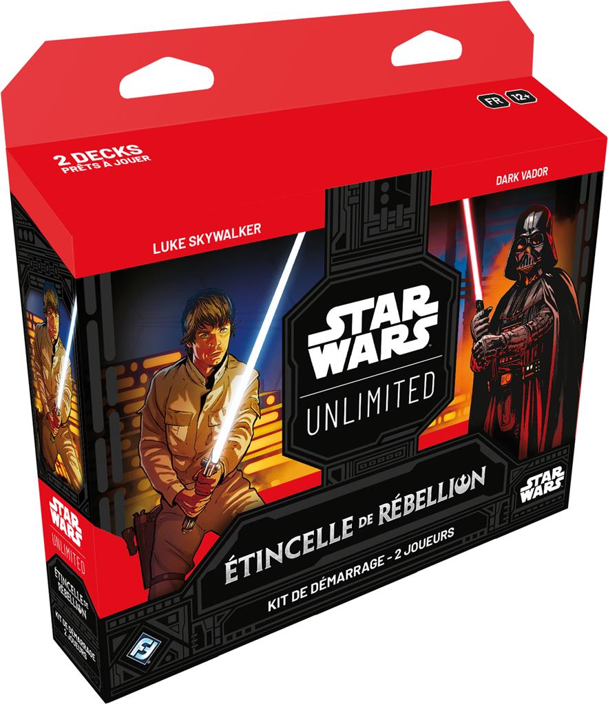 Star Wars Unlimted - Étincelle de Rébellion - Kit de démarrage 2 joueurs