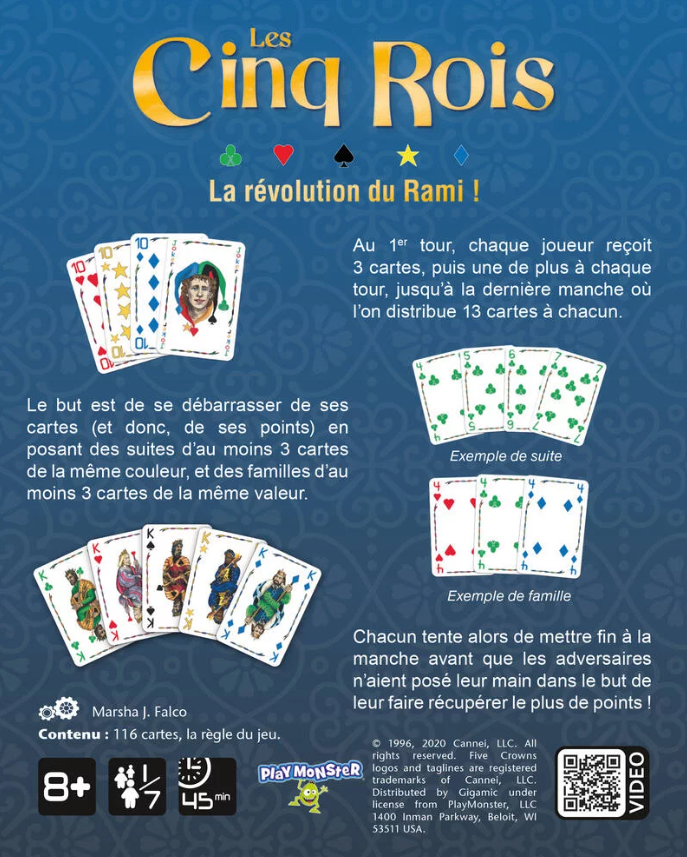 les cinq rois dos