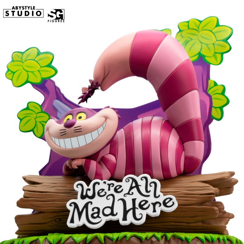 figurine chat cheshire 2