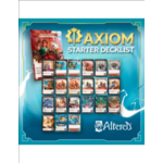 matériel deck axiom