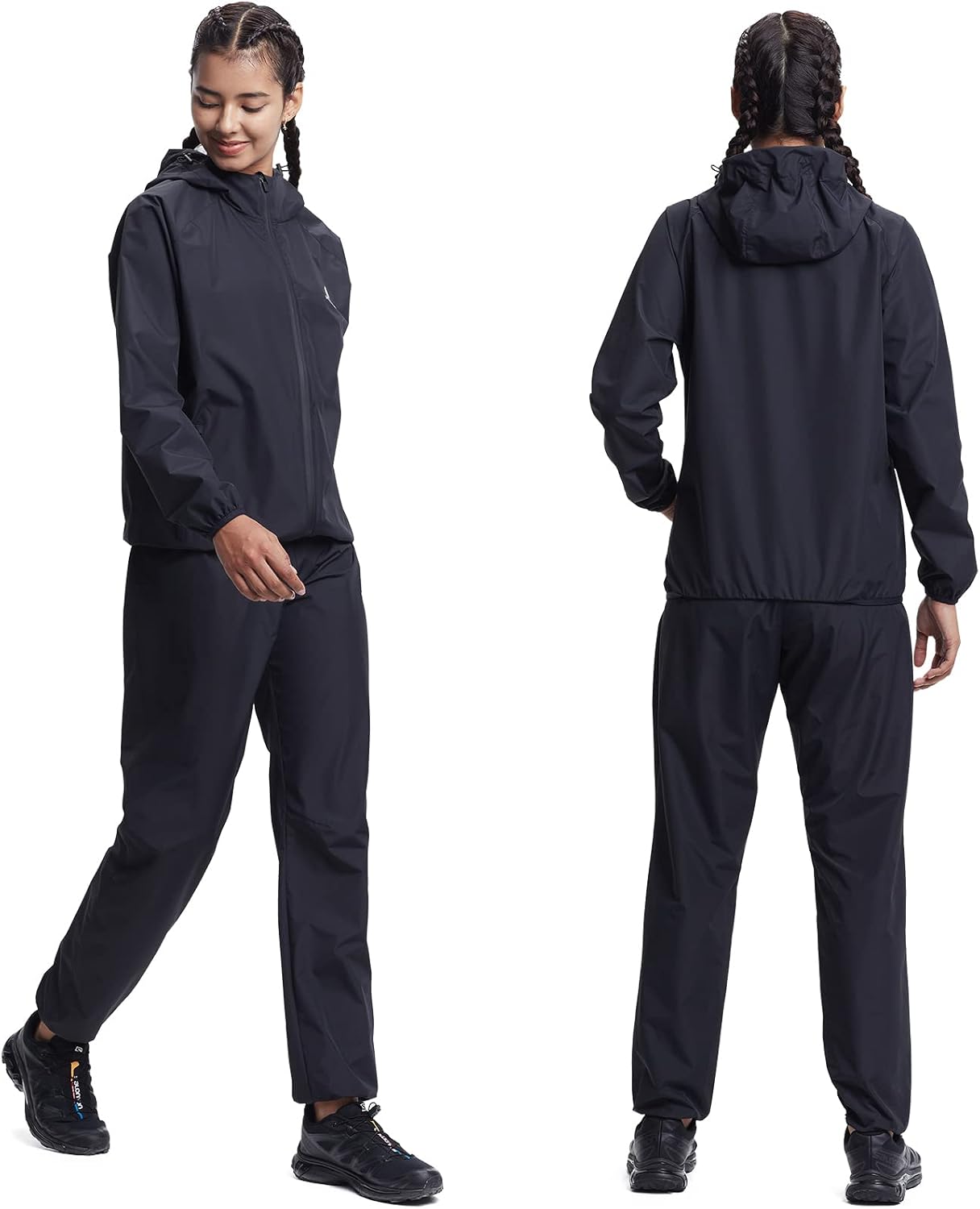 Combinaison Sudation Femme Sauna Suit – Survêtement Sport Thermique Pour Perdre Du Poids & Transpirer