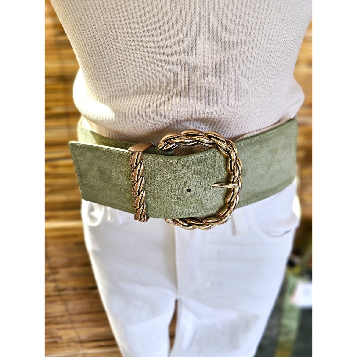 Ceinture Vert d\'eau Luce
