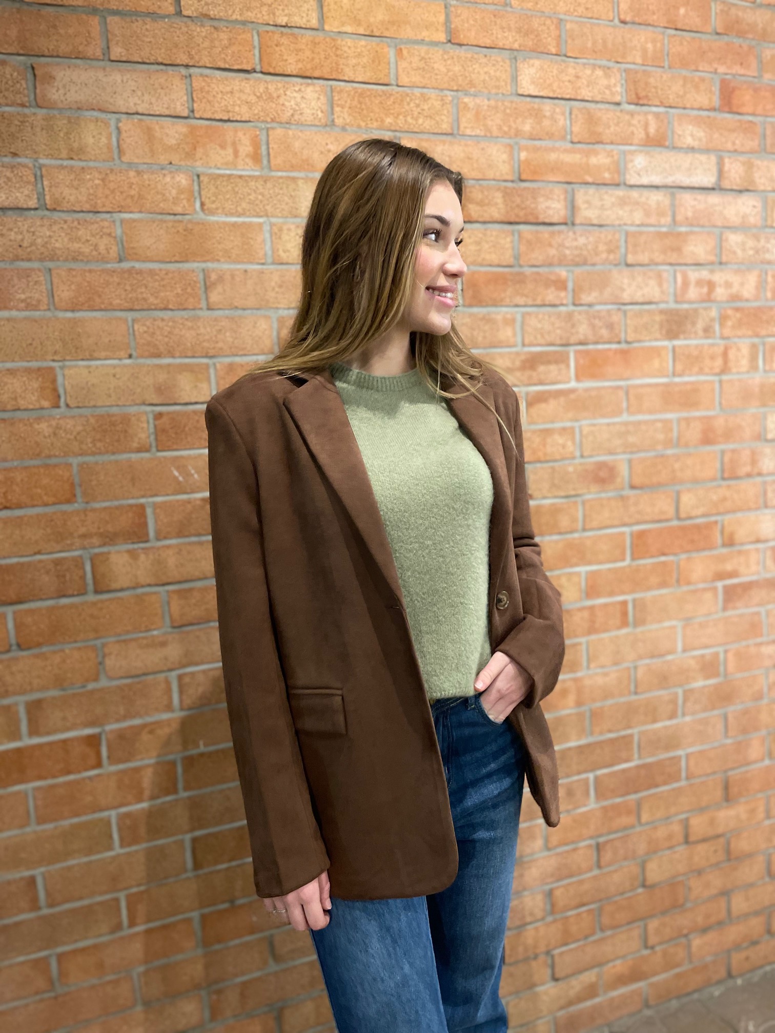 Blazer Tina marron