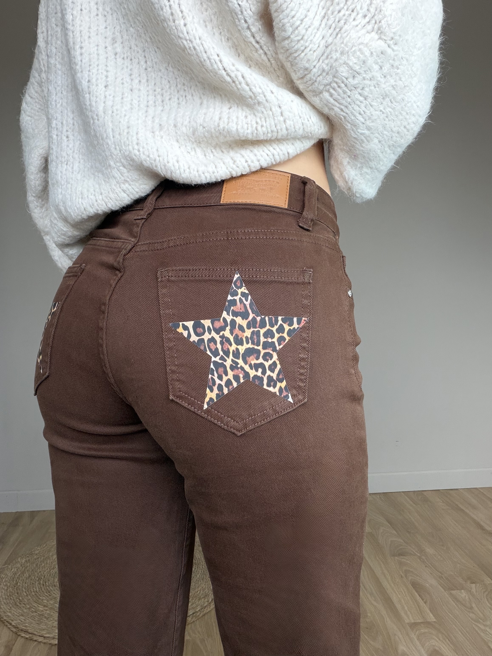 Jean étoile choco